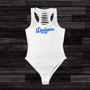 Los Angeles Dodger Womens Bodysuit, Cute Dodger bodysuit, Dodger Gift